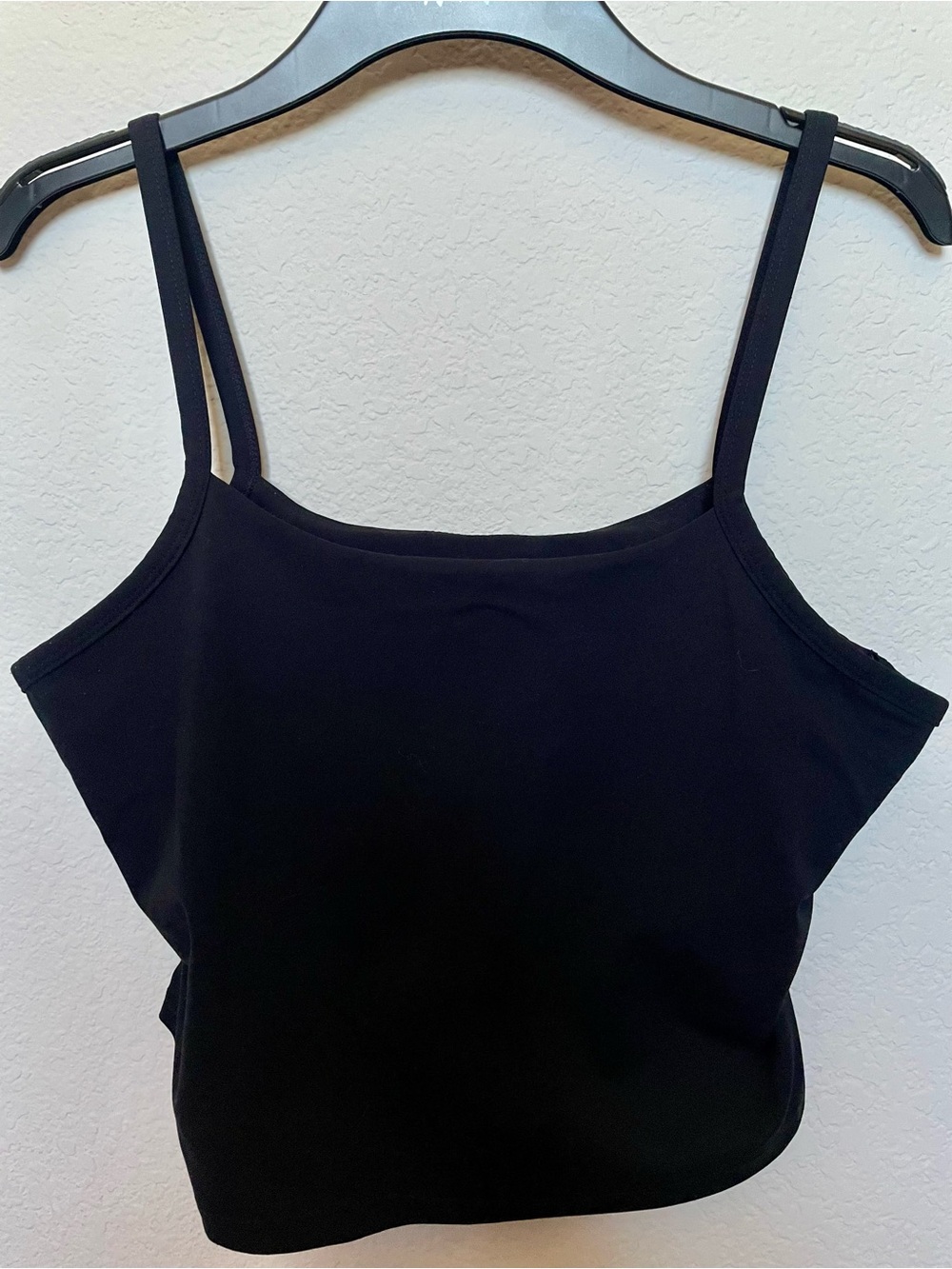 FLX Black Double-Strap Camisole Large